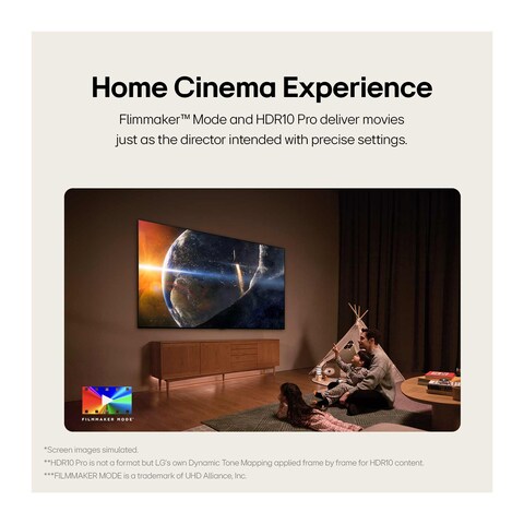 LG 86-inch QNED80 4K UHD Smart TV - 86QNED80T6B