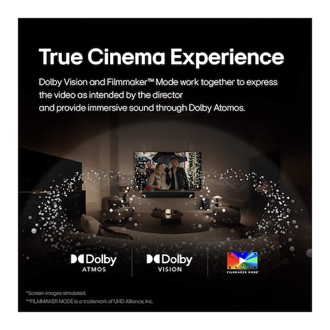 تليفزيون إل جي 65 بوصة أوليد B4 فائق الدقة 4K سمارت - OLED65B46LA