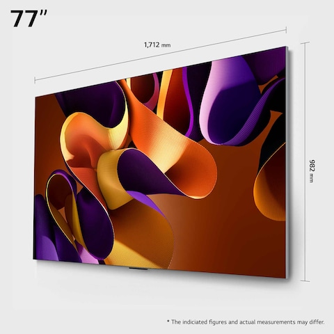 LG 77-Inch OLED Evo G4 4K UHD Smart TV - OLED77G46LA