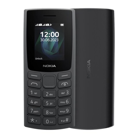Nokia 105 - 1.8 Inch -Dual Sim - Black.