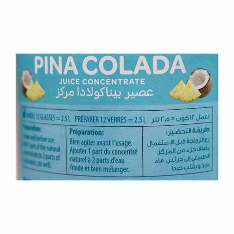 Vitrac Pina-colada Syrup - 635ml