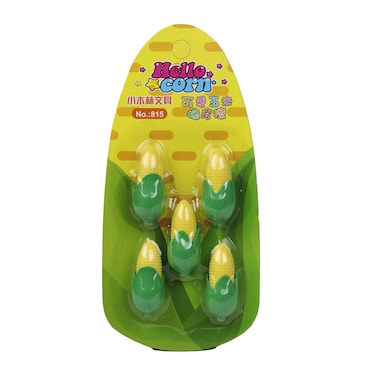 كيك شوب استيكة ثلاثية الأبعاد شكل ذرة - 5 قطع