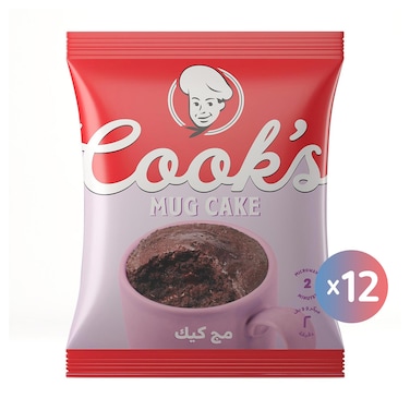 كوكس مج كيك - 65 جرام - 12 كيس