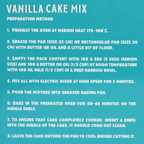 Cooks Vanilla Cake Mix - 400 gm