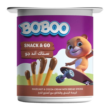 فن داي اصابع خبز مع كريمة البندق والكاكاو - 33 جرام