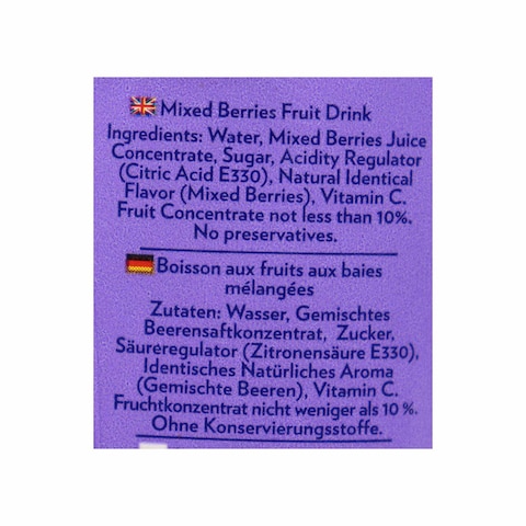 Beyti Plus Mix Berries Juice - 235ml