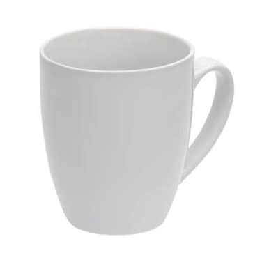 مج بورسلين هوم - 11 * 9 سم - أبيض