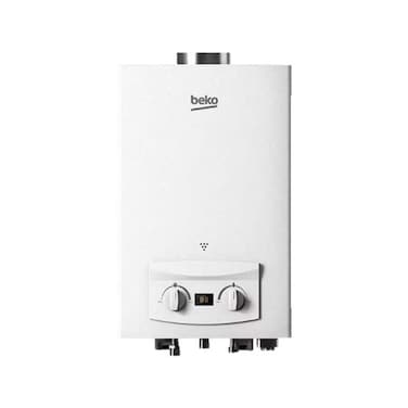 سخان غاز بيكو ديجيتال - 10 لتر - ابيض - BGWH 10LW