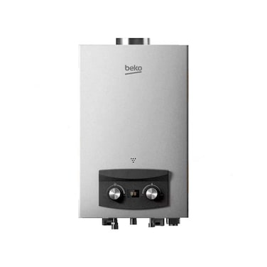 سخان غاز بيكو ديجيتال - 10 لتر - فضي - BGWH 10LS