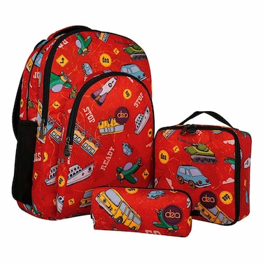 Dea Toon School Set - School Bag + Lunch Bag + Pencil Case