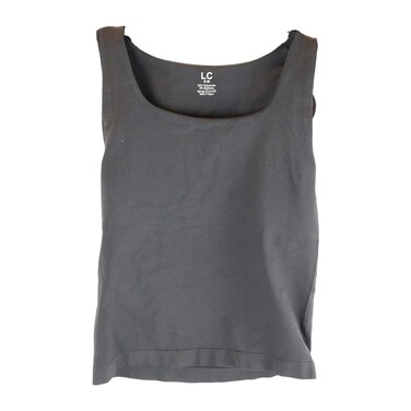 بلوزة نسائية لا كوليكشن بياقة مربعة لا كوليكشن - أسود - مقاس واحد