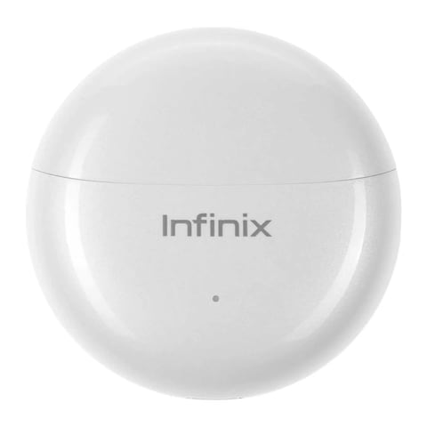 Infinix True Wireless Headsets Bluetooth 5.3 Earbuds - White - XE26