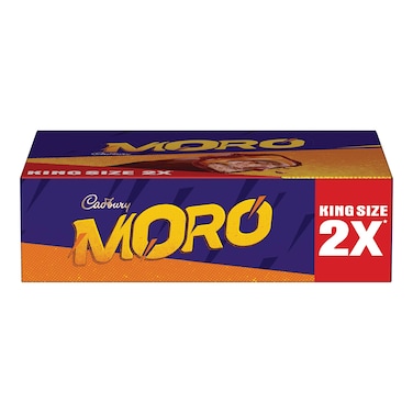 Moro Max Caramel Coated Nougat Bar Covered with Chocolate- 45gm - 12 Packs