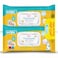 White Baby Wipes - 72 Wipes - 2 Pieces