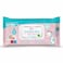White Baby Wipes for Sensitive Skin - 72 Wipes