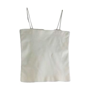 بلوزة نسائية لا كوليكشن بدون أكمام - أبيض فاتح - مقاس واحد