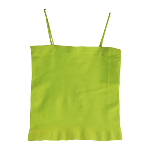 La Collection Women Semless Strip Top - Lemon - Free Size