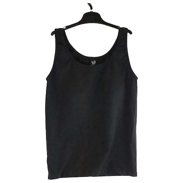 بلوزة نسائية لا كوليكشن مبطنة - اسود - مقاس واحد