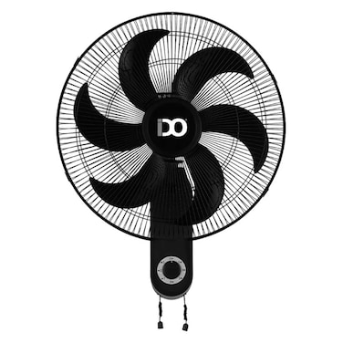 مروحة حائط ايدو 18 بوصة 6 ريشة - اسود - WF18-BK