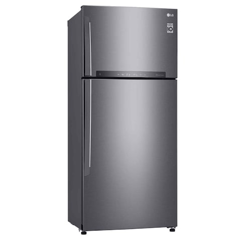 LG No Frost Digital Inverter Refrigerator 506 Liter - Silver - GN-H722HFHL