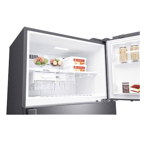 LG No Frost Digital Inverter Refrigerator 506 Liter - Silver - GN-H722HFHL