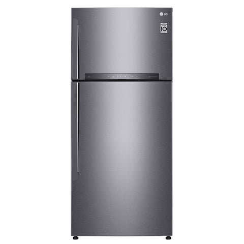LG No Frost Digital Inverter Refrigerator 506 Liter - Silver - GN-H722HFHL