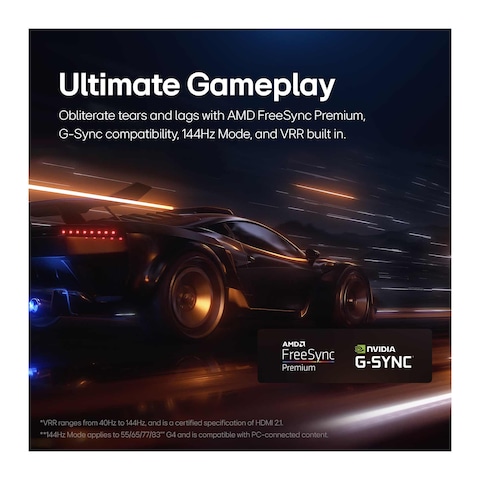 LG 83-inch OLED EVO AI G4 4K UHD Smart TV - 83OLED83G46LA