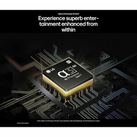 تليفزيون ال جي 55 بوصة نانوسيل AI فائق الدقة 4K سمارت - 55NANO80T6A