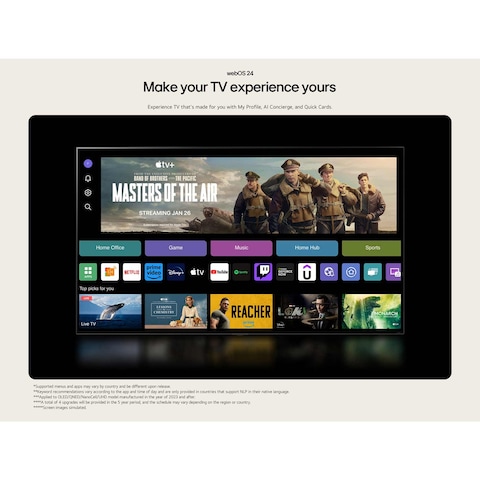 LG 50-inch NanoCell AI 4K UHD Smart TV - 50NANO80T6A