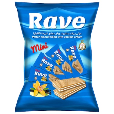 ويفر ميني ريف بحشوة كريمة الفانيليا