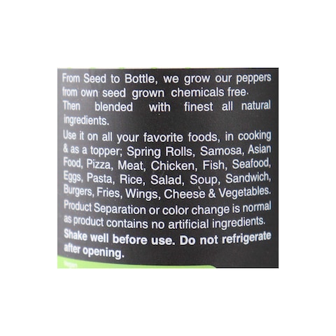 Naturesta Harissa Green Moroccan Sauce - 180 gram