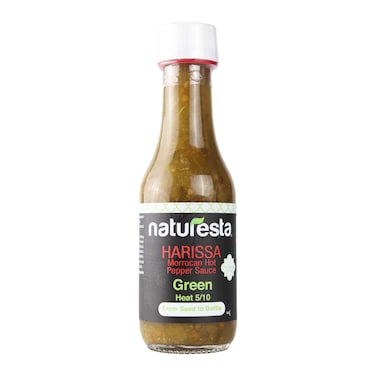 Naturesta Harissa Green Moroccan Sauce - 180 gram