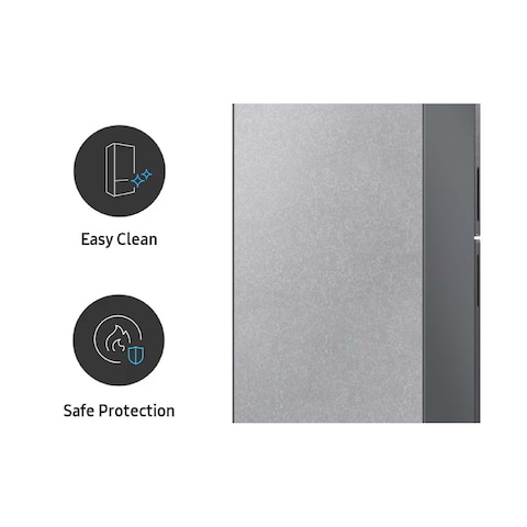 Samsung No-Frost Refrigerator 419 Liter - Silver - RT40DG3110QVMR