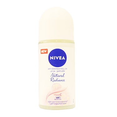 Nivea Natural Radiance Antiperspirant Roll On - 50ml