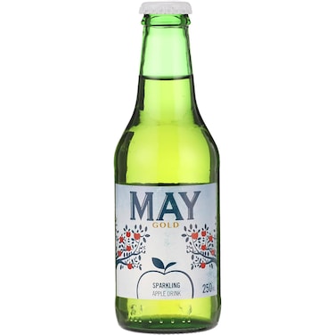 May Gold Sparkling Apple Drink - 250ml