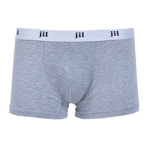Jil Boxers for Men 3-inch - Grey - XS