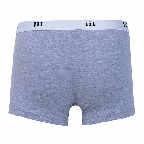 Jil Brief Boxers for Men 5-inch - Grey - 2XL