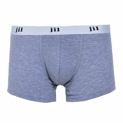 Jil Brief Boxers for Men 5-inch - Grey - 2XL