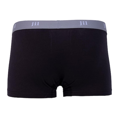 Jil Brief Boxers for Men 5-inch - Black - XS