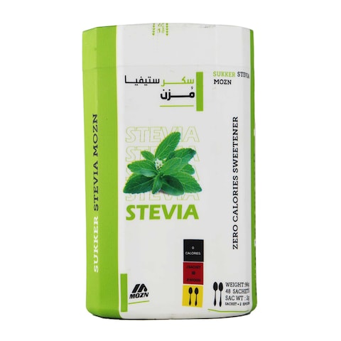 Mozn Stevia Sugar - 48 Sachets