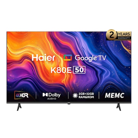 Haier 50-inch 4K UHD Smart TV - H50K80EU