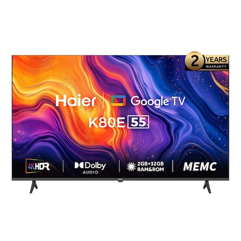 Haier 55-inch 4K UHD Smart TV - H55K80EU