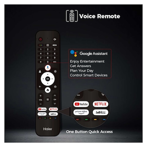 Haier 55-inch 4K UHD Smart TV - H55K80EU