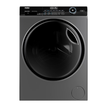 غسالة ملابس هاير  8 كجم اتوماتيك بموتور إنفرتر - فضي- HW80-B14959S6TU1