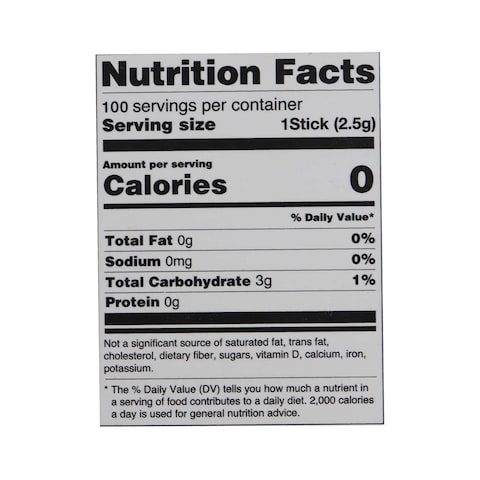 Lakanto Monkfruit Natural Sweetener - 100 Stick