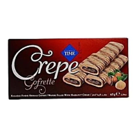 Time Crepe Wafer with Hazelnut Cream - 65 gram