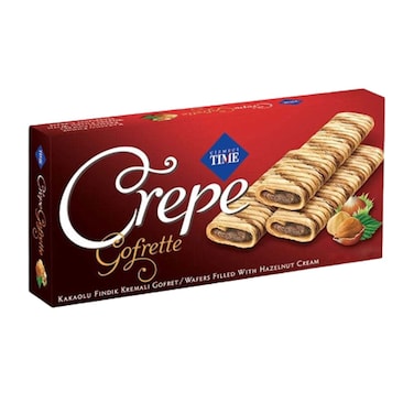 Time Crepe Wafer with Hazelnut Cream - 65 gram