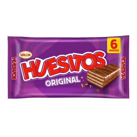 Huesitos Original Chocolate Wafer - 20 gram - 6 Wafers