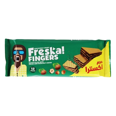 Freska Finger Wafer Filled with Cocoa and Hazelnut