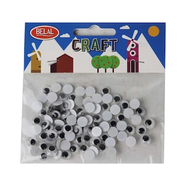 Wiggle Googly Eyes with Self-Adhesive